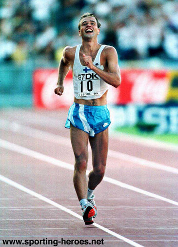 Valentin Kononen - Finland - 1995 World Champion over 50km race walk.