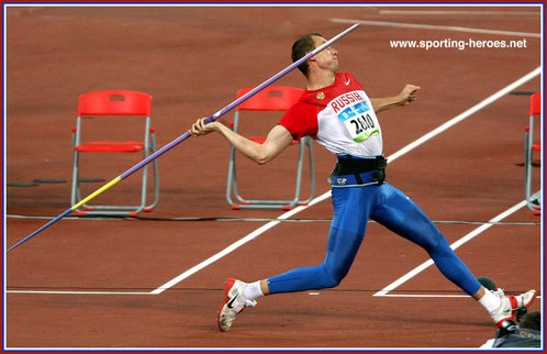 Ilya Korotkov - Russia - 2008 Olympic Games Javelin finalist.
