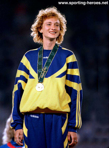 Inessa Kravets - Ukraine - 1995 World & 1996 Olympic Triple Jump Champion