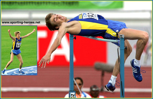 Yuriy Krymarenko - Ukraine - High Jump Gold at the 2007 World Championships.