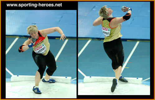 Petra Lammert - Germany - 2009 European Indoors Shot Put Champion.
