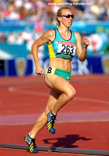 Tamsyn Lewis - Australia - 4x400m Gold at 1998, 2002 & 2006 Commonwealths Games