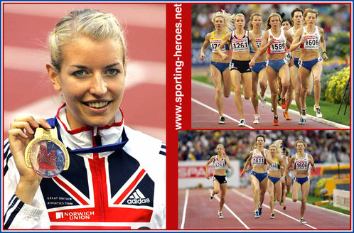 Rebecca Lyne - Great Britain & N.I. - 2006 European Championships 800m bronze medal.