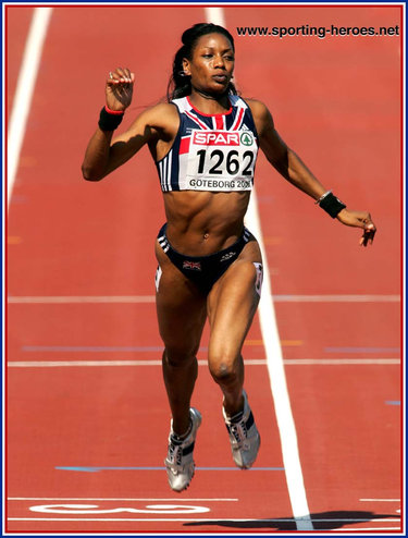 Joice Maduaka - Great Britain & N.I. - 2006 European Championships 4x100m silver medal.