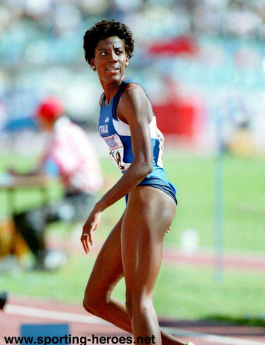Fiona May - Italy - 1995 World Long Jump champion