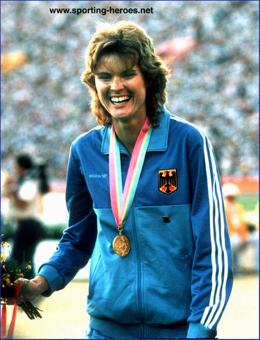 Ulrike Meyfarth - Germany - Meisterschaft Rekord 1972-1984