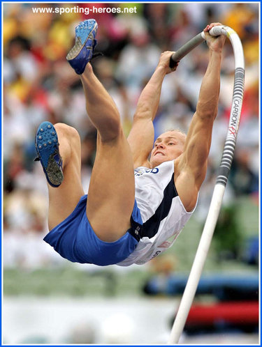 Matti Mononen - Finland - 4th in the Pole Vault at the 2006 European Championships.