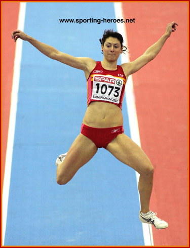 Concepcion Montaner - Spain - 2007 European Indoor Championships Long Jump silver.