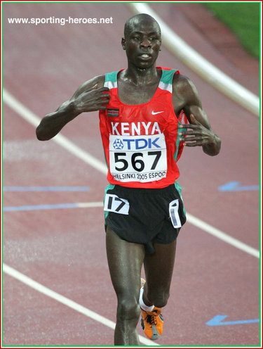 Moses Mosop - Kenya - 2005 World Championship 10,000m bronze medal.
