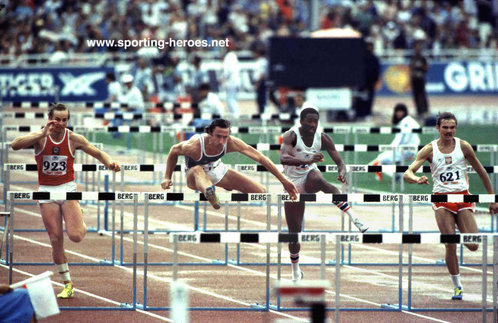 Thomas Munkelt - East Germany - Olympic Games & European 110m hurdles champion.