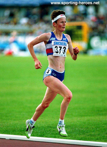 Yvonne Murray - Great Britain & N.I. - International athletics career 1986 - 1995.