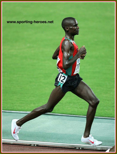 Josephat Muchiri Ndambiri - Kenya - 5th in the 10,000m at the 2007 World Championships.