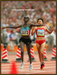 Catherine NDEREBA - Kenya - 2008 & 2004 Olympic Games Marathon silver medals.