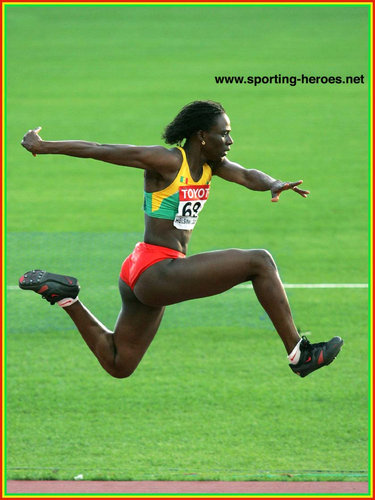 Kene Ndoye - Senegal - Sixth in the Triple Jump at the 2005 World Championships.