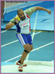 Yves NIARE - France - 2009 European Indoor Champs Shot Put silver medal.