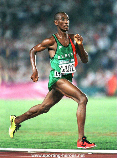 Venuste Niyongabo - Burundi - 1996 Olympic Games 5,000m champion.