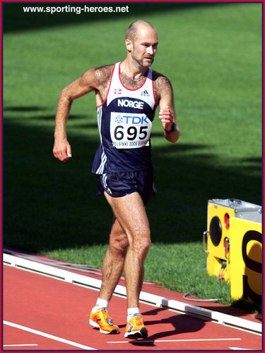 Trond Nymark - Norway - 4th in the 50km Walk at the 2005 World Championships.