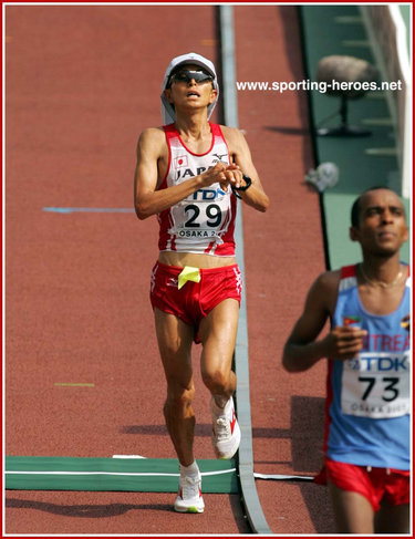 Tsuyoshi Ogata - Japan - 5th in the Marathon at the 2007 World Championships.