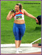 Anna OMAROVA - Russia - 6th in the Shot Put at the 2008 Olympic Games.