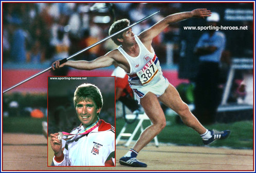 Dave Ottley - Great Britain & N.I. - 1984 Olympics Javelin silver, 1986 Commonwealth Gold