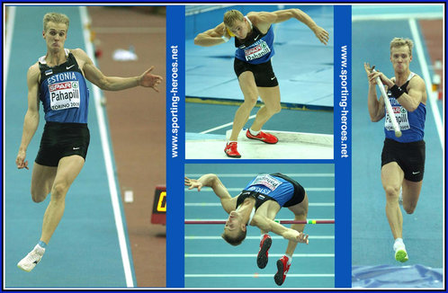 Mikk Pahapill - Estonia - 2009 European Indoors Heptathlon Gold Medal.