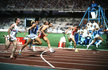 Pier PAVONI - Italy - 100m silver medal  at 1982 European Championships.