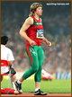 Darya PCHELNIK - Belarus - 4th in the Hammer at the 2008 Olympic Games.