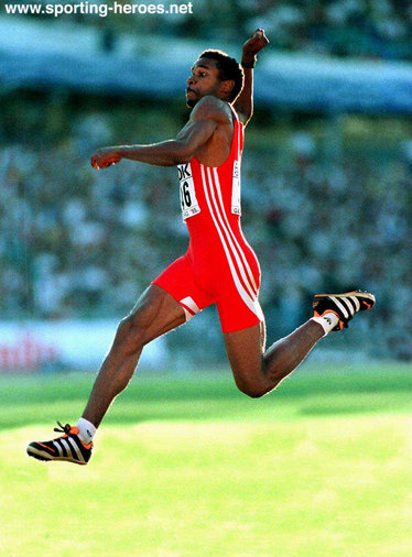 Ivan Pedroso - Cuba - World Long Jump Champion in 1995.