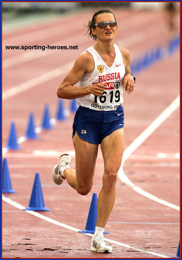 Irina Permitina - Russia - 2006 European Championships Marathon bronze.