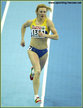 Tetyana PETLYUK - Ukraine - 2007 European Indoor Championships 800m silver medal.
