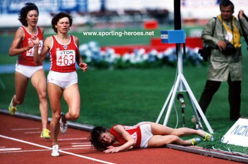 Yekaterina Podkopayeva - U.S.S.R. - 800m & 1500m bronzes at 1983 World Championships