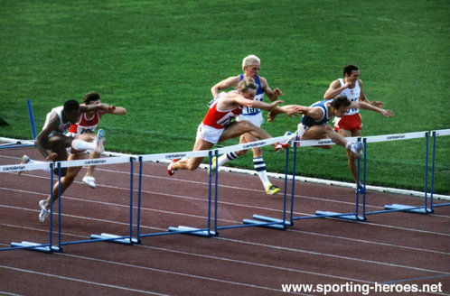 Aleksandr Puchkov - U.S.S.R. - 110m Hurdles bronze at 1980 Olympics.