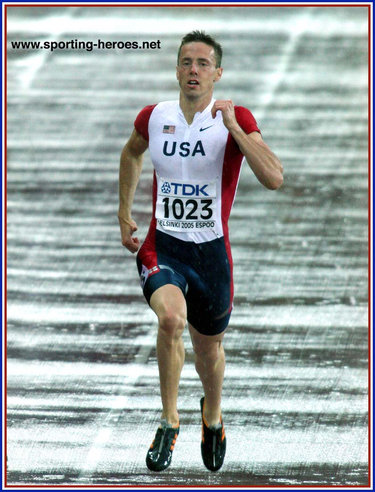 Andrew Rock - U.S.A. - 2005 World Champs 400m silver & 4x400m gold medals.