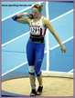 Olga RYABINKINA - Russia - Shot Put medalist at European Championship.