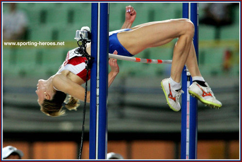 Yekaterina Savchenko - Russia - 5th. at the 2007 World Athletics Championships.