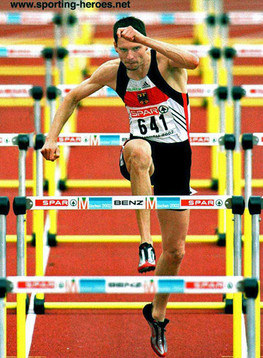 Florian Schwarthoff - Germany - Olympic & European medals over 110m hurdles.