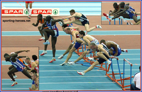 Gregory Sedoc - 60m Hurdles European Indoors Champion.