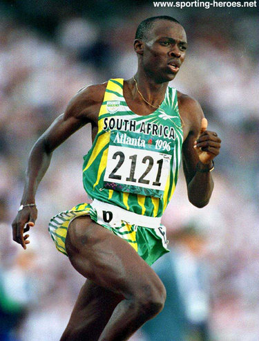 Hezekiel Sepeng - South Africa - 800m silver medals at every Major Atheltics Championship.