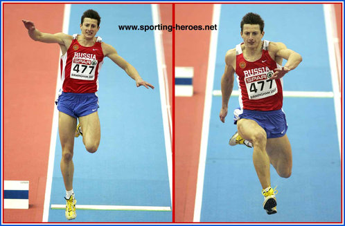 Aleksandr Sergeyev - Russia - 2007 European Indoor Triple Jump bronze.