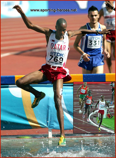 Saif Shaheen - Qatar - World Steeplechase Champion 2003 & 2005.