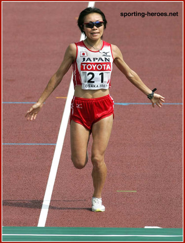 Kiyoko Shimahara - Japan - 6th in the Marathon at the 2007 World Championships