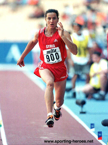 Ghada Shouaa - Syria - Olympic Games & World Championship heptathlon Gold Medals
