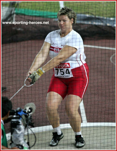 Kamila Skolimowska - Poland - 2000 Olympic Games hammer throw champion.