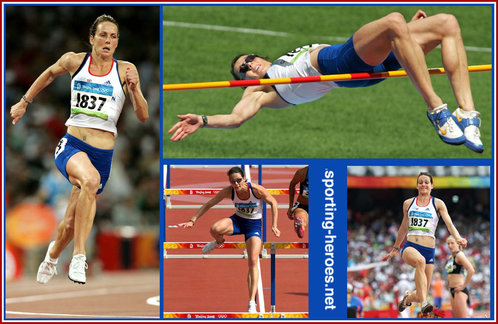 Kelly Sotherton - Great Britain & N.I. - Bronze Heptathlon medal at the 2008 Olympic Games.