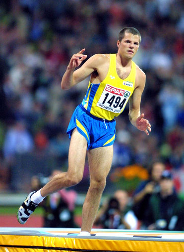 Staffan Strand - Sweden - High Jump bronze at 2002 European Championship.