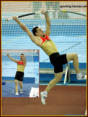 Alexander Straub - Germany - 2009 European Indoors Pole Vault bronze medal.
