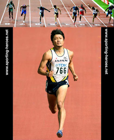 Shingo Suetsugu - Japan - 2003 World Championships 200m bronze medal