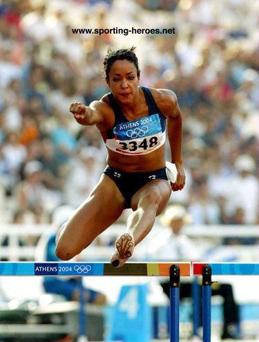 Brenda Taylor - U.S.A. - 2004 Olympic Games 400m hurdles finalist.