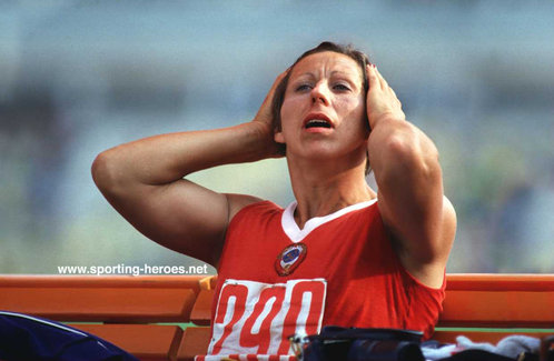 Nadezhda Tkachenko - U.S.S.R. - Olympic & European Pentathlon champion.