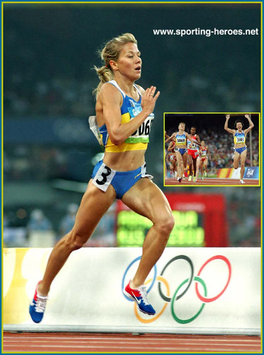 Nataliya Tobias - Ukraine - 2008 Olympics 1500m bronze medal.